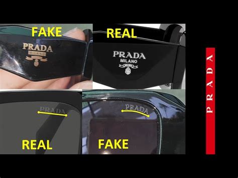 prada fake vs real glasses|authentic Prada sunglasses great condition.